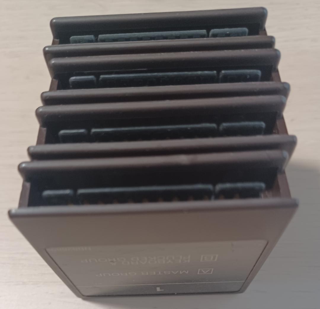 YAMAHA DX7 DATA データカートリッジ　 4個　まとめ売り