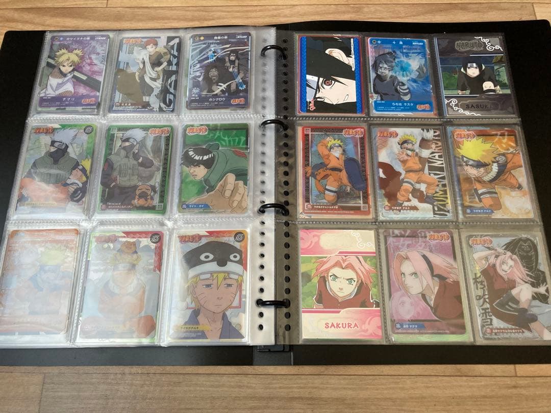 貴重　NARUTO ナルト　カード　ファイルごとまとめ売り！