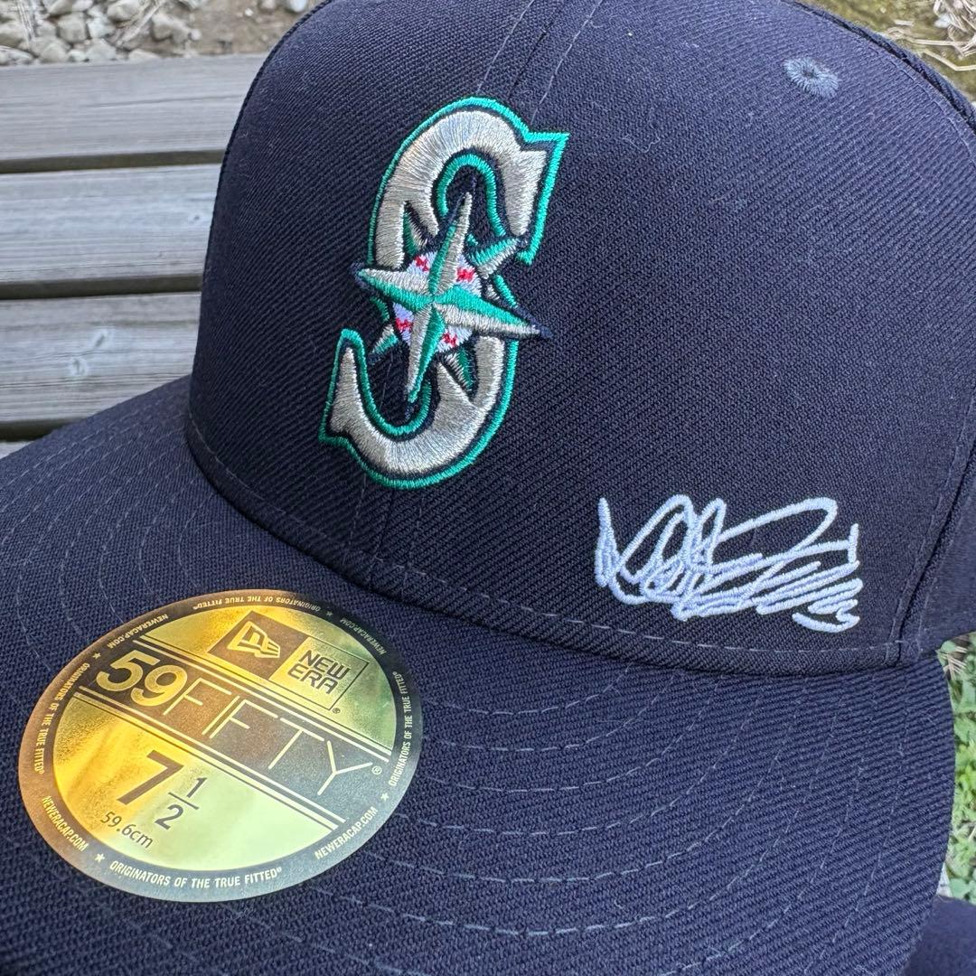NEW ERA 59FIFTY シアトルマリナーズイチローシグネチャー 59.6