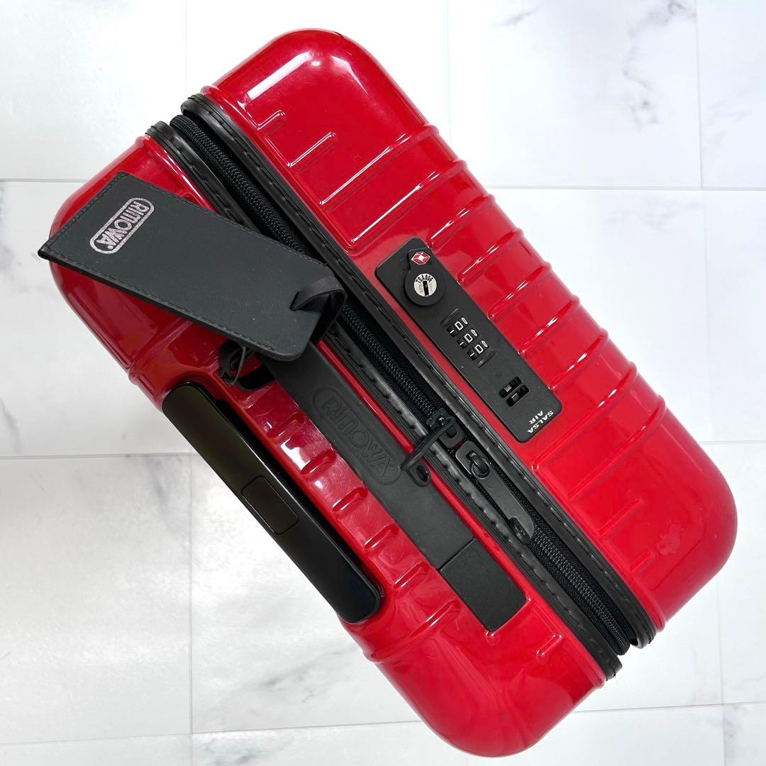 RIMOWA サルサエアー 34L 機内持ち込み 四輪 キャリーケース レッド