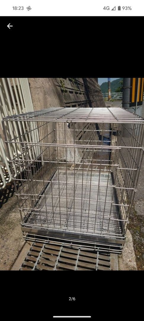 ハチコウステンレスケージ Mサイズ