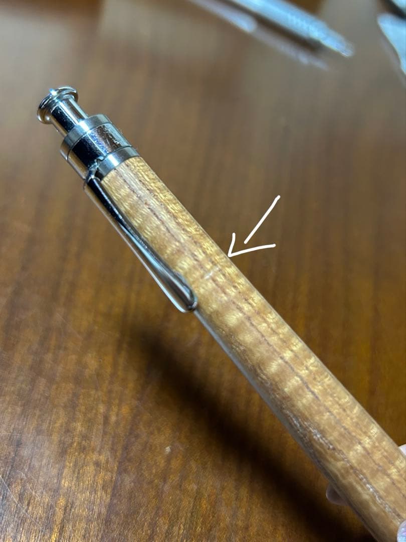 工房楔　欅　縮木　0.5mmシャーペン