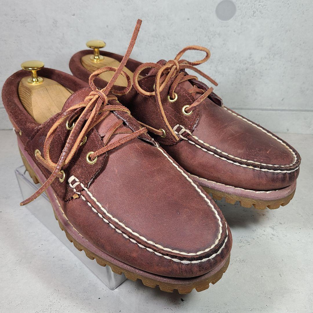【Timberland】ティンバーランド　3EYE　デッキシューズ　　A163Y