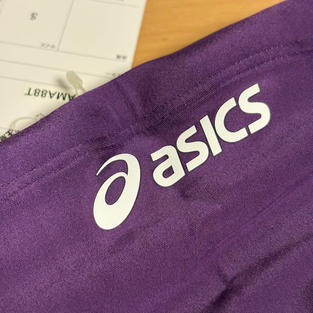 【新品】asics AMA88T 競パン 紫/ピンク ハイドロCD Sサイズ