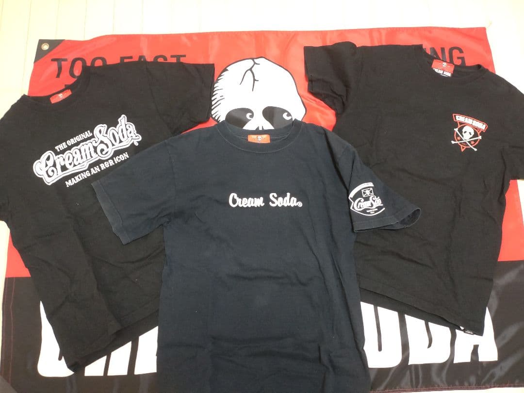 Cream Soda クリームソーダ ピンクドラゴン Tシャツ