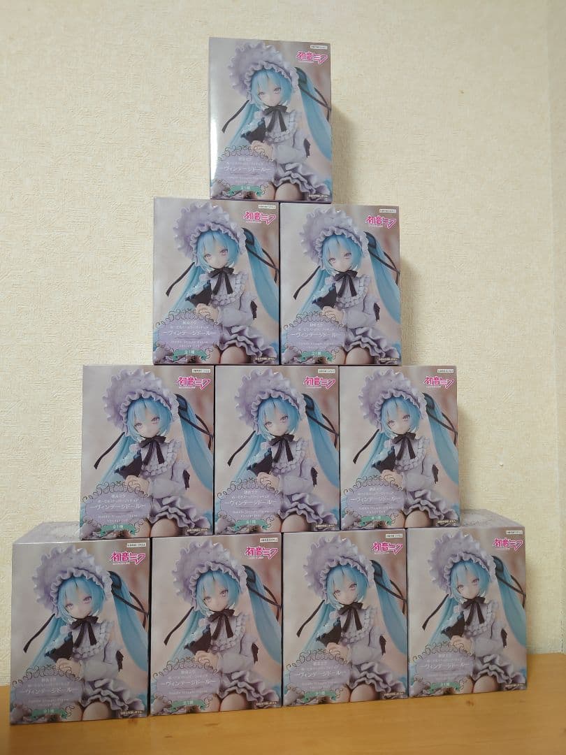 初音ミク ぬーどるストッパーフィギュア　ヴィンテージドール　計10個