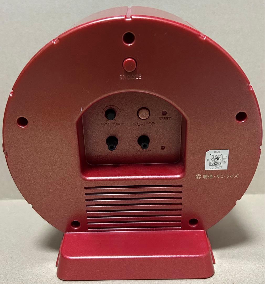 ZEON CLOCK ジオンクロック　シャア専用　ガンダム時計　レトロ　当時物