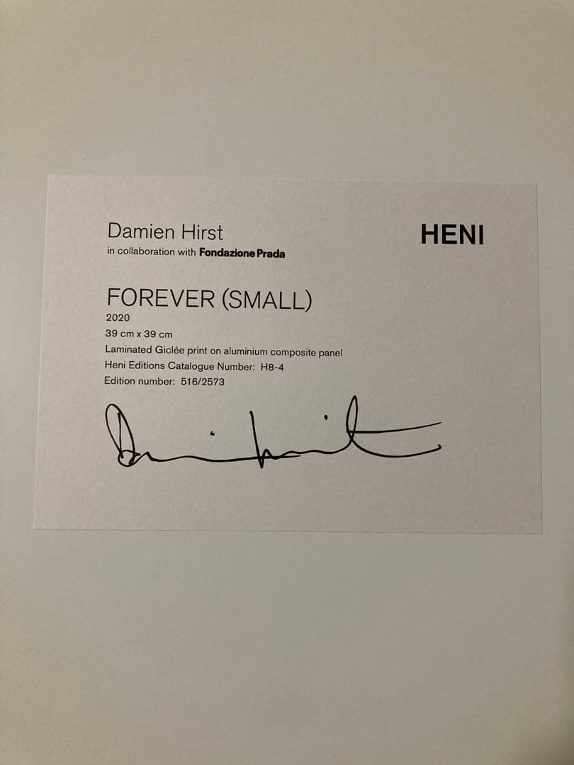 Damien Hirst ダミアン ハースト Forever/small