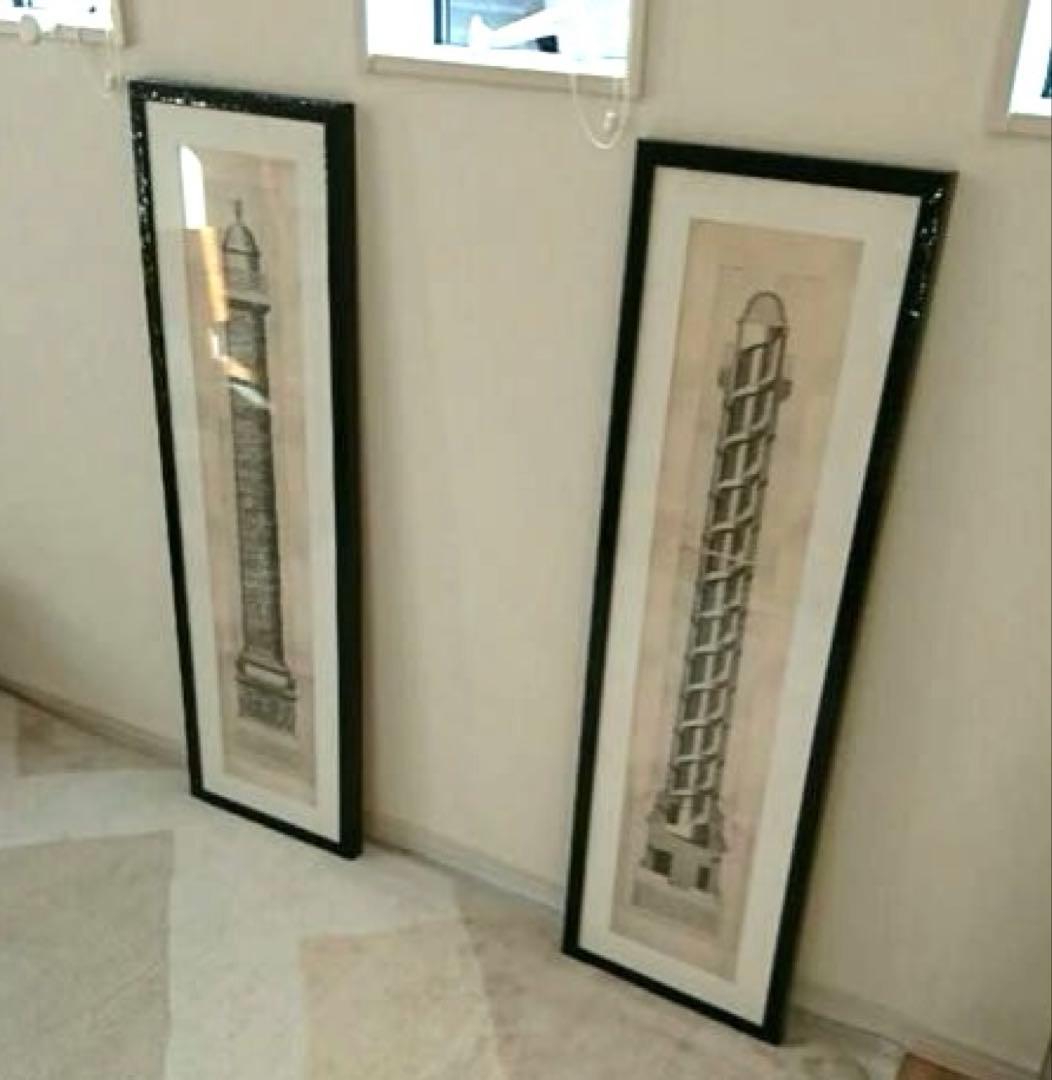 【稀少】EICHHOLTZ アートプリント 額入 2枚セット