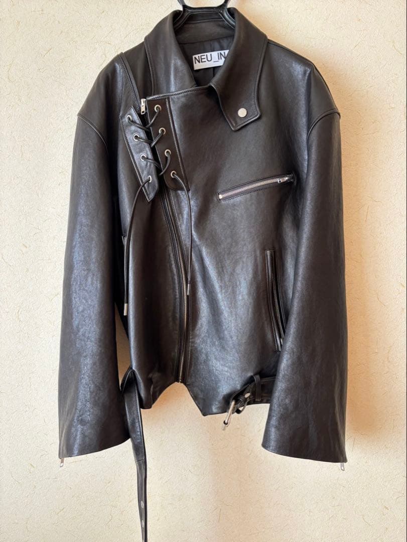 NEU_IN 24AW レザージャケット
