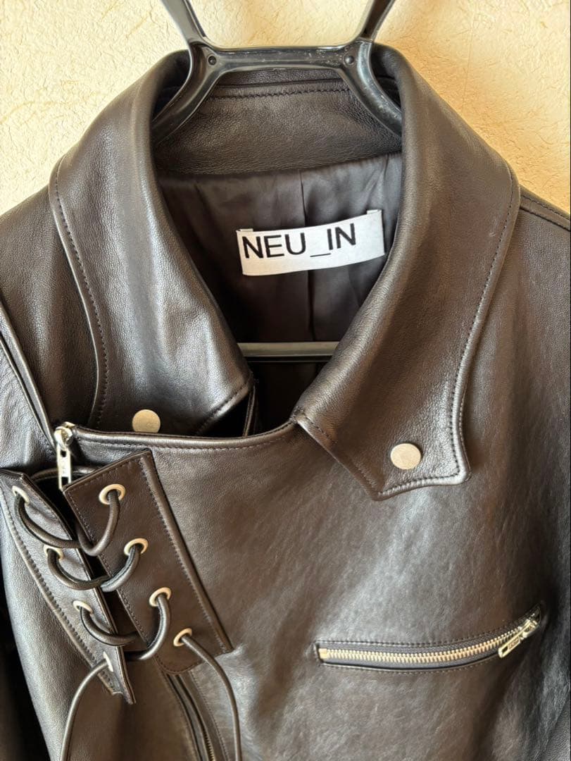 NEU_IN 24AW レザージャケット
