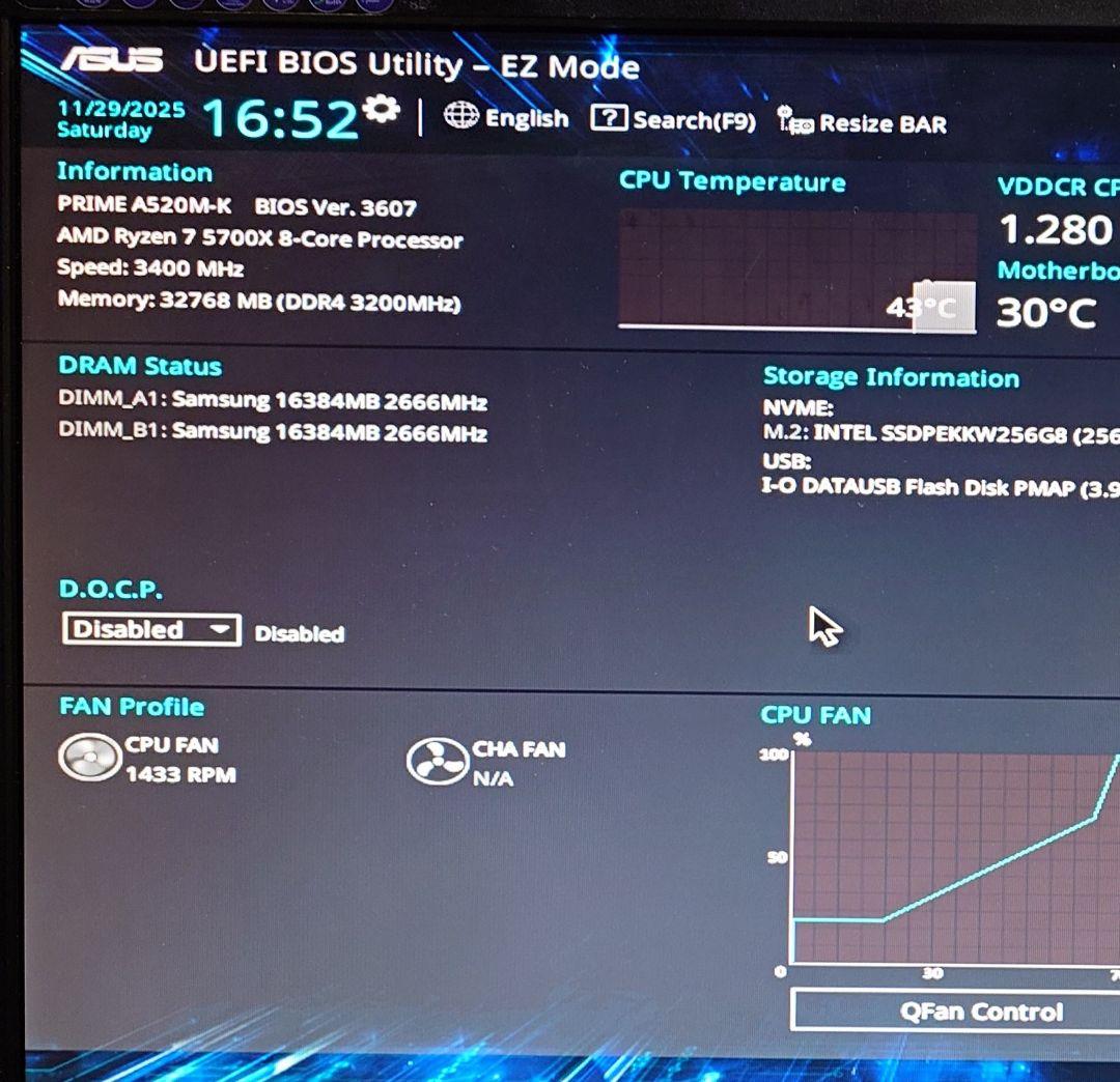 Samsung DDR4 2666 16GB ×2 計 32GB 【動作確認済】