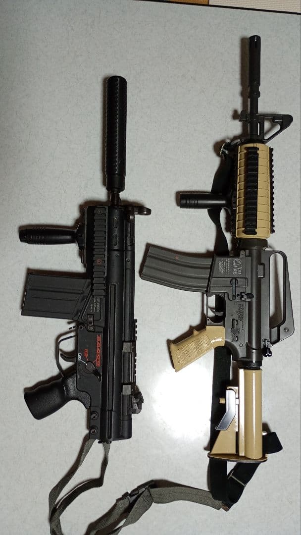 HKG3とM4 AR-15COLTモデルガンセット