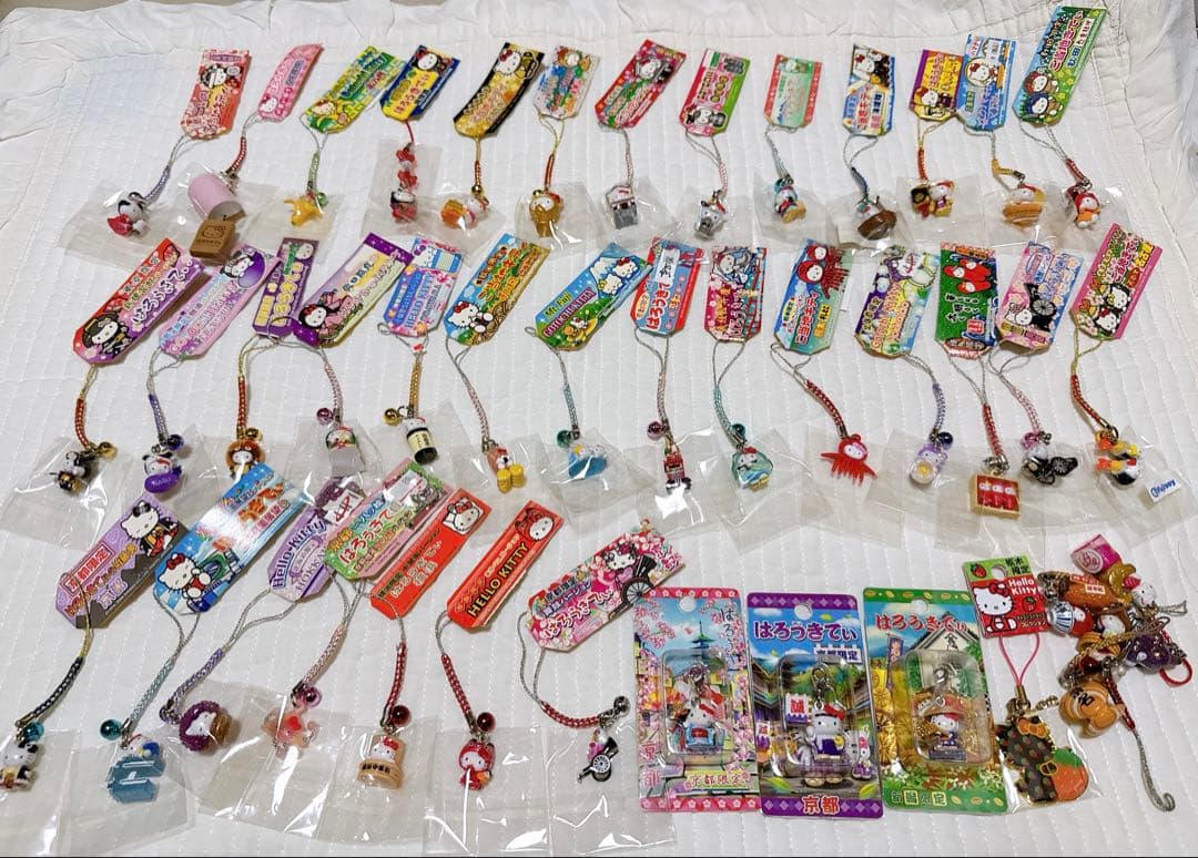 ご当地キティ　 ストラップ セット