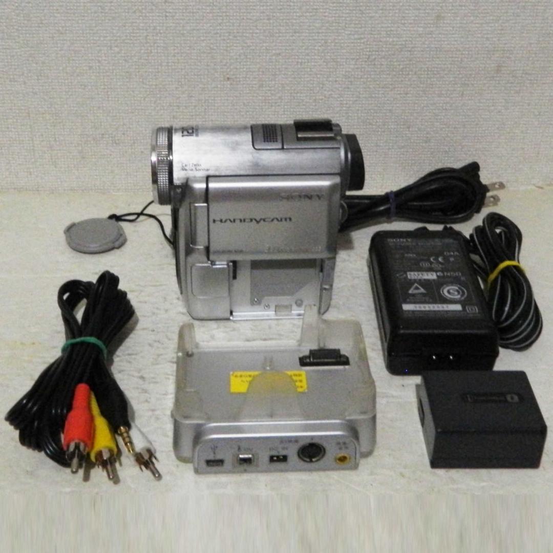 動作品 Sony DCR-PC350 miniDV ビデオカメラ ダビングなどに