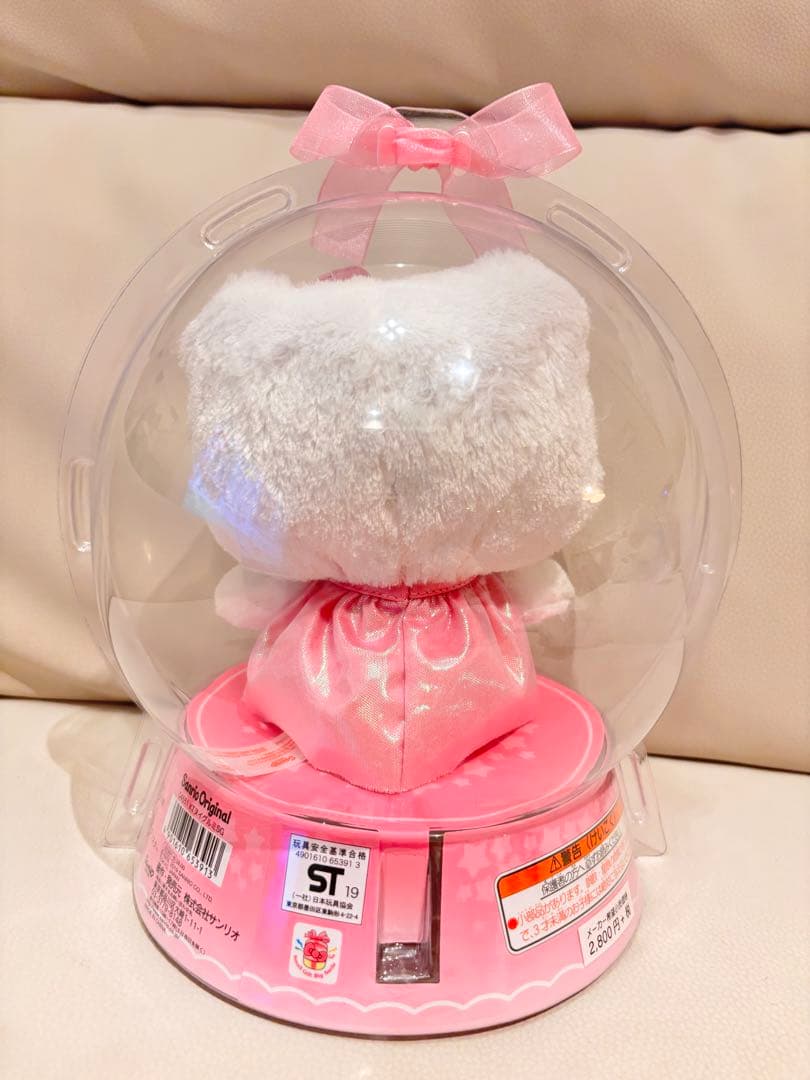 希少品 ★ ハローキティ ぬいぐるみ スノーグローブ スノーボール sanrio