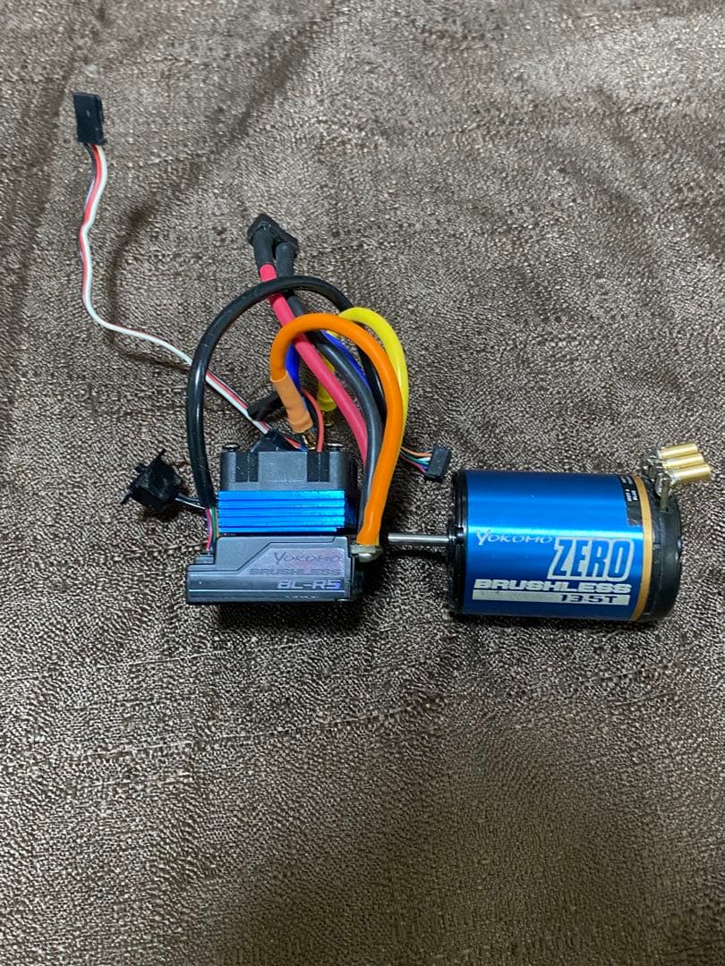 ヨコモ　BL-RS ESC ZEROブラシレスモーター13.5T 値下げ不可