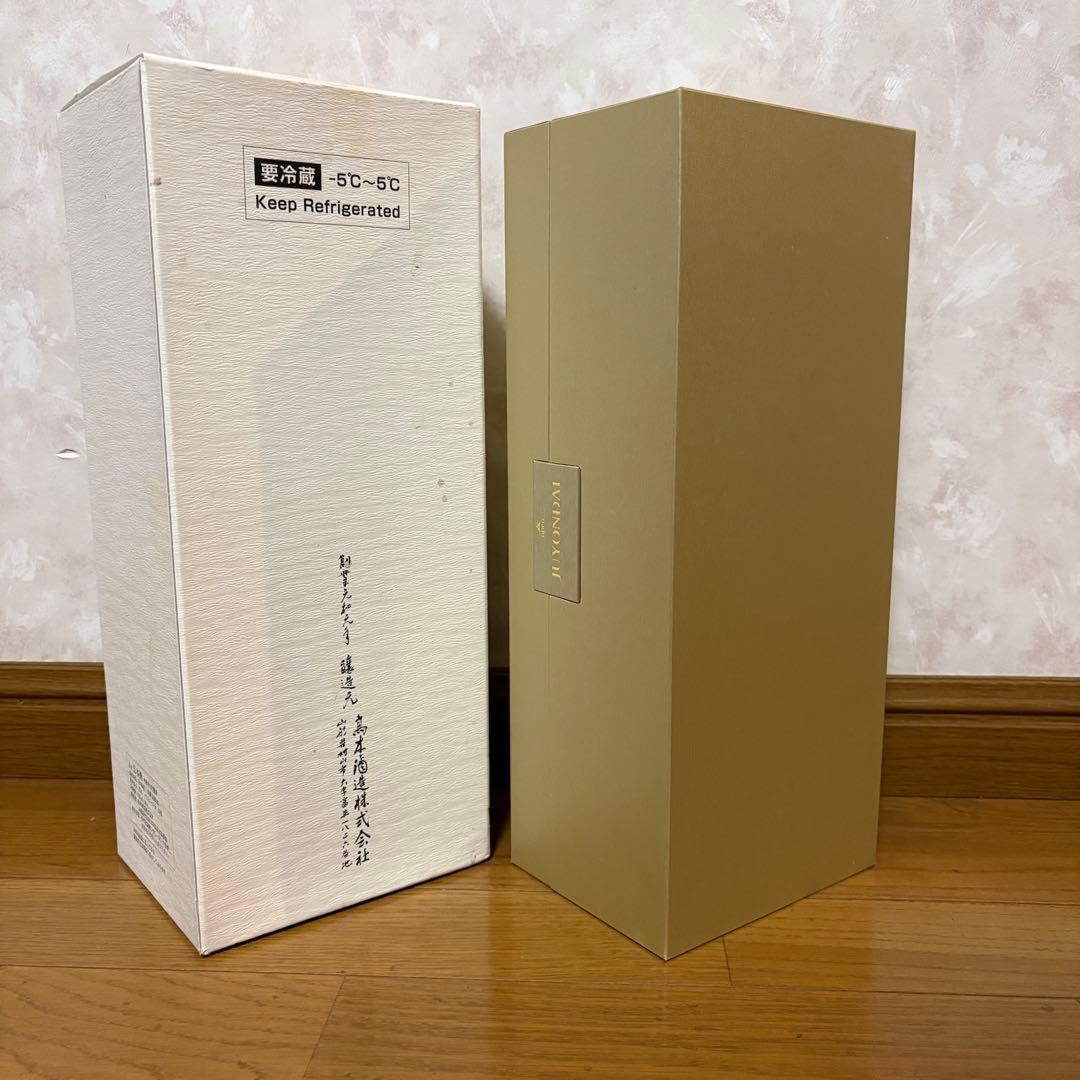 【空瓶】2024年 十四代 龍泉 隼　純米大吟醸 720ml 箱付き 未洗浄品