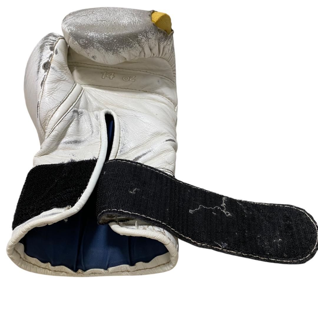 Winning ウイニング ボクシンググローブ14OZ マジックテープ ホワイト