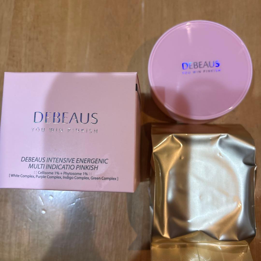 DEBEAUS クッションファンデ　ピンク