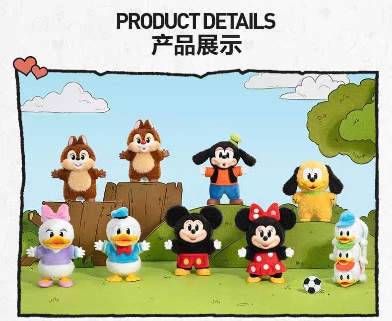 新品♡国内完売POPMARTディズニーキーチェーンアソートBOX（８個入）