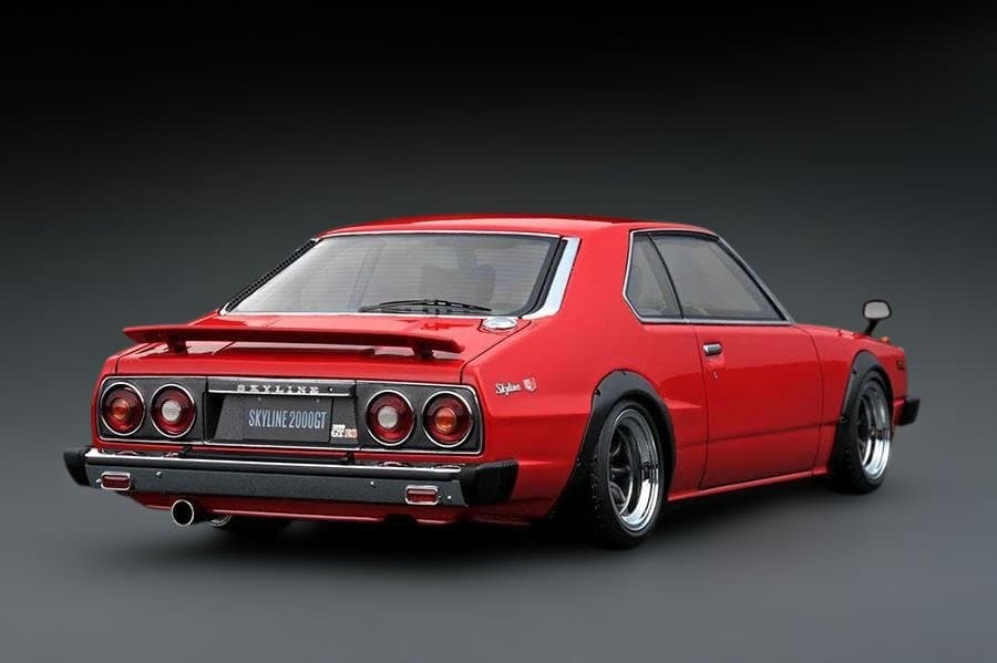 イグニッションモデル 日産 Skyline 2000 GT-ES Red