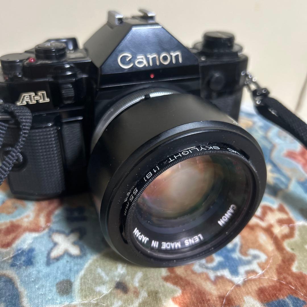 ORIBE STORE様 Canon A-1 フィルム一眼レフカメラ ＆ストロボ