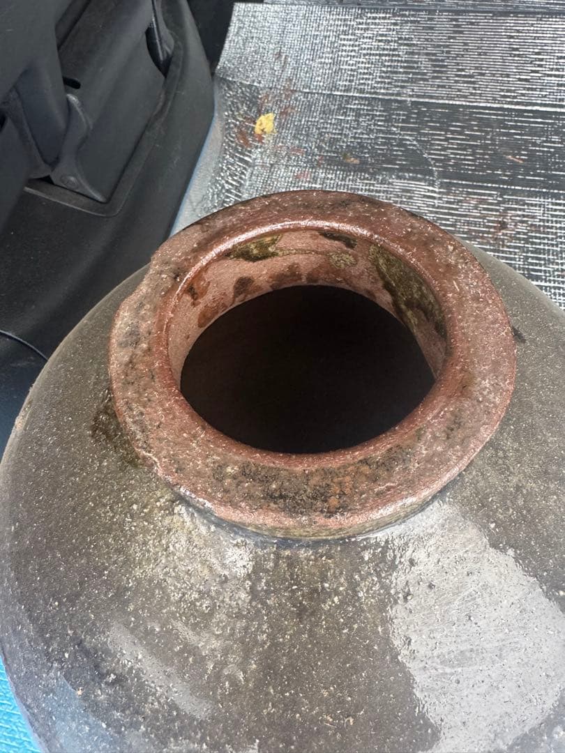 古民家　蔵出し　信楽焼？　古道具