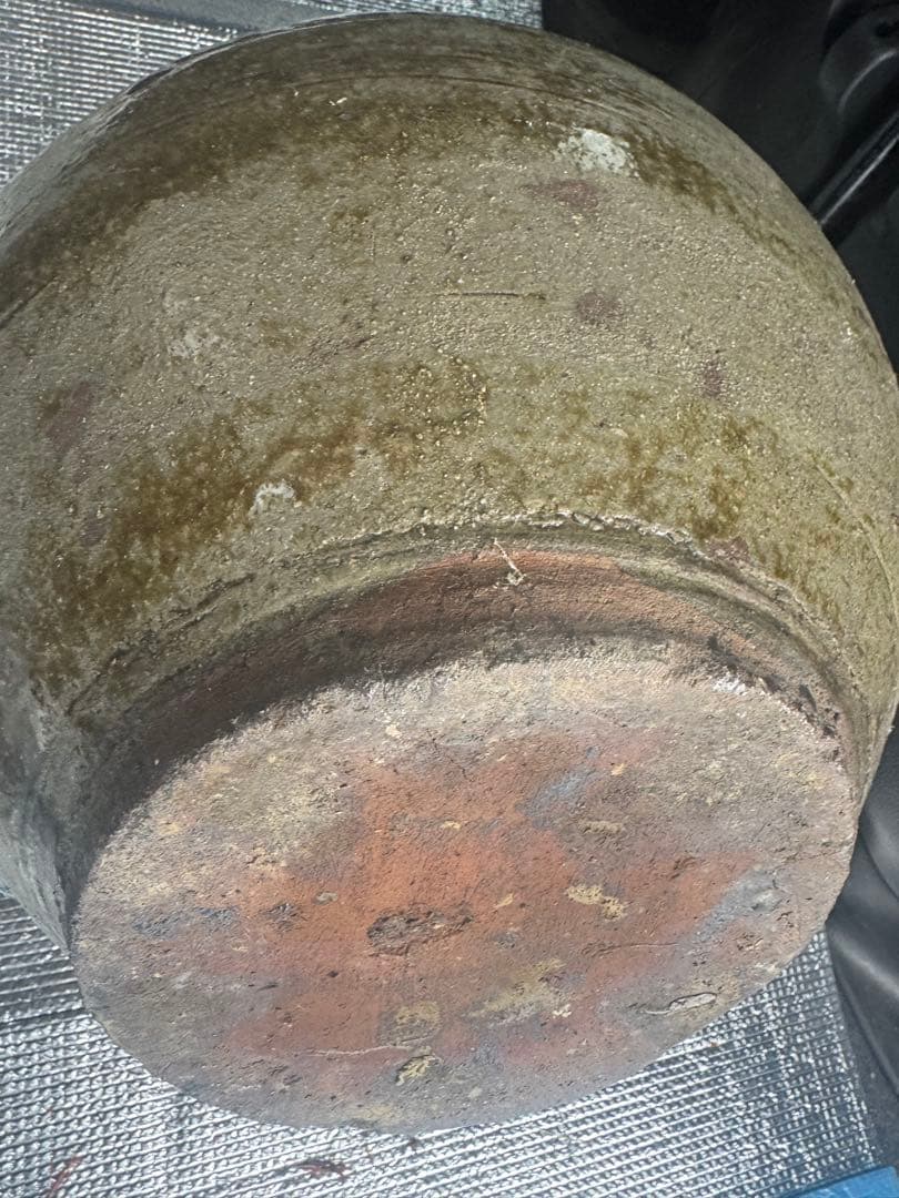 古民家　蔵出し　信楽焼？　古道具