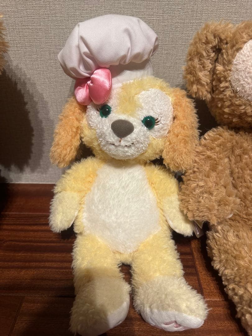 ダッフィーぬいぐるみ2種類＋クッキーちゃん