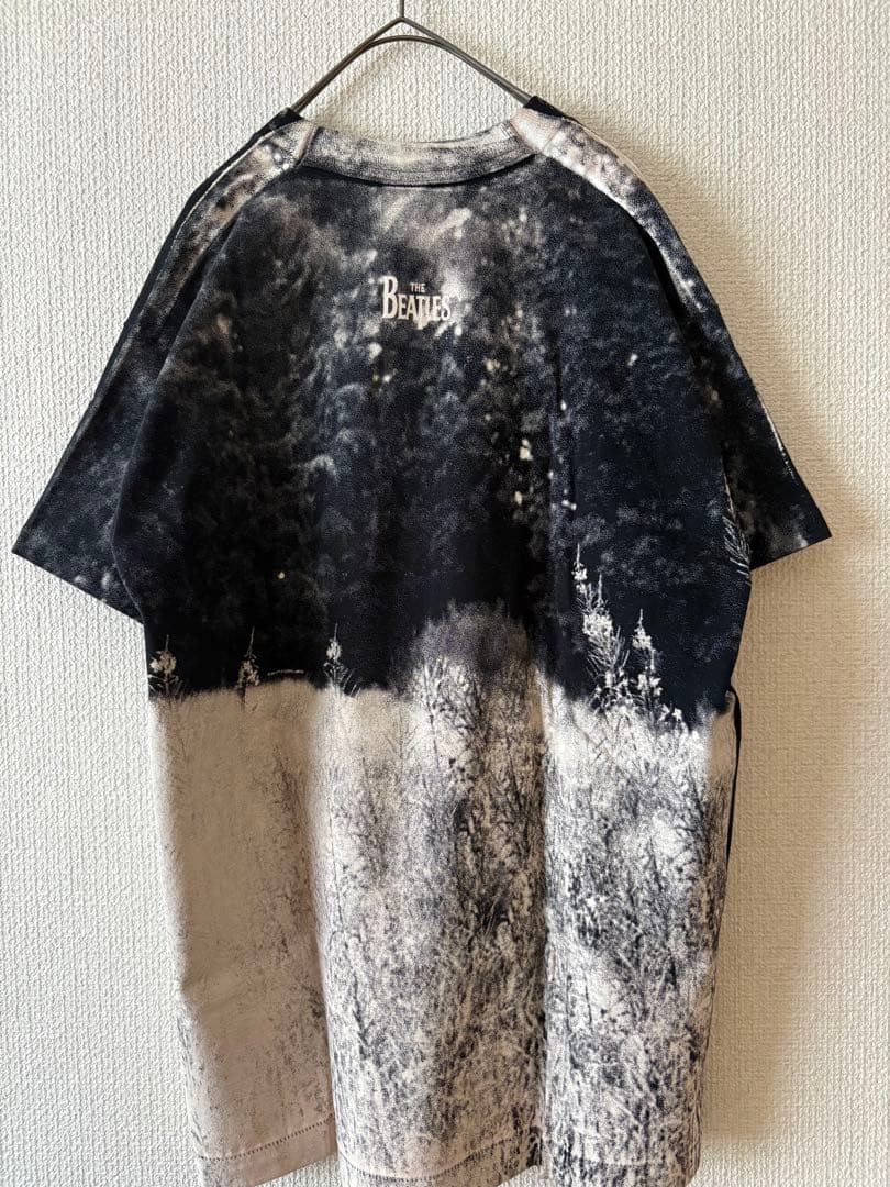 Beatles 90s 全面プリント ビンテージTシャツ 総柄