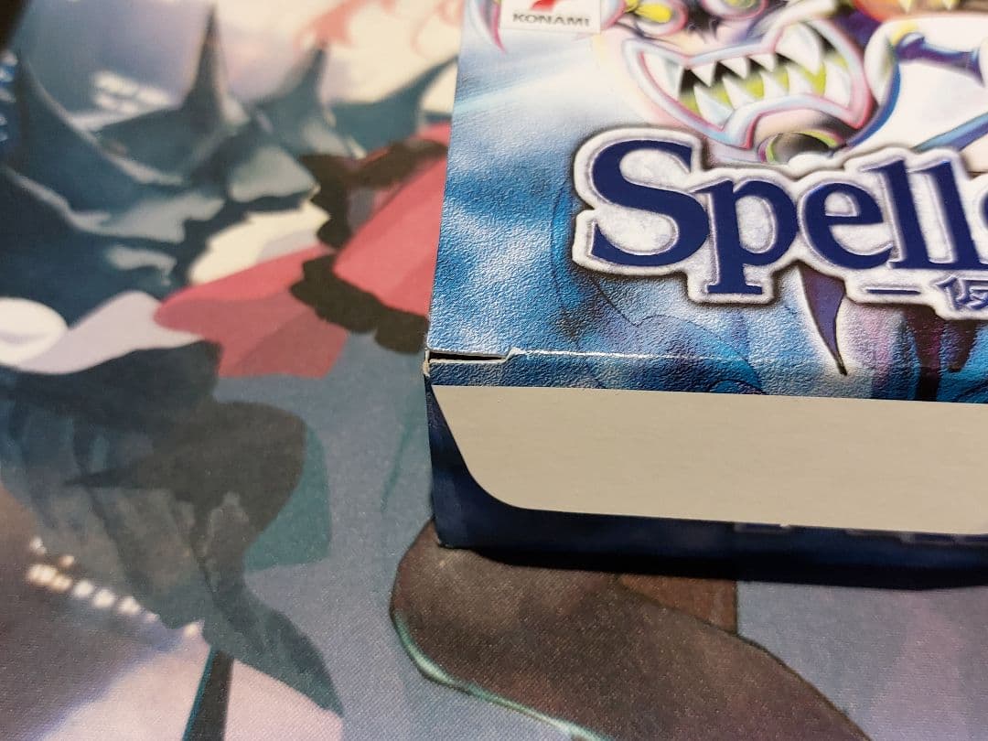 遊戯王　spell of mask　仮面の呪縛　スペルオブマスク　空箱　①