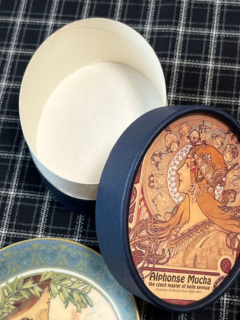 アルフォンス・ミュシャ プレート4枚セット