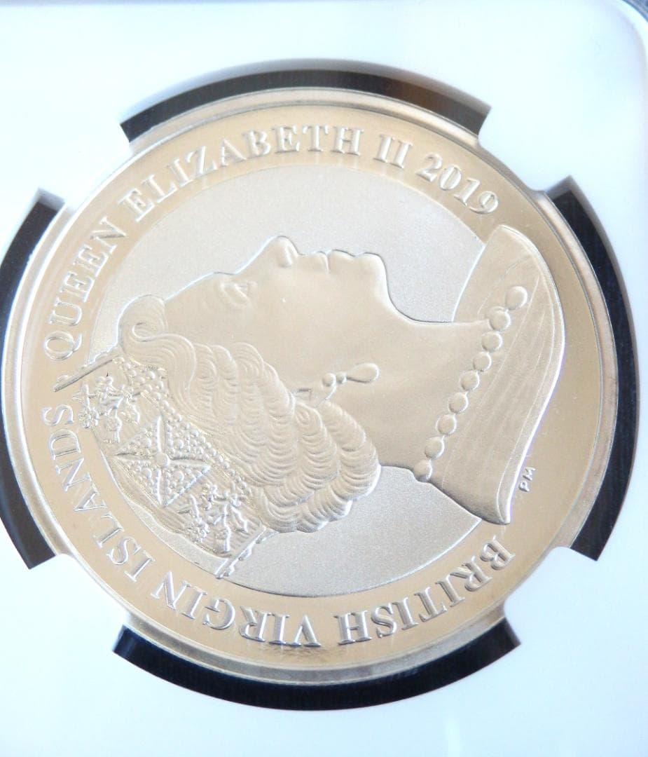 英領ヴァージン諸島/2019年ウナとライオン1オンス銀貨◆NGC PF69