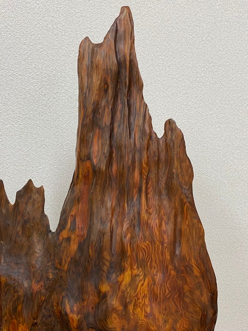 3-2799 屋久杉？置物・飾り（高さ約90cm・約11kg）