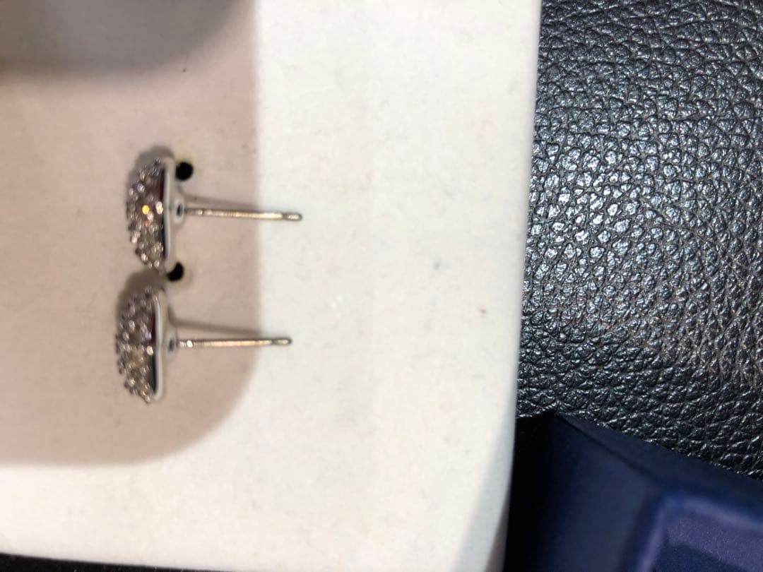 バービー　スワロフスキー ハート　ネックレス　ピアス　正規品