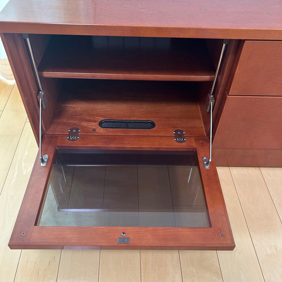 karimoku カリモク家具　テレビ台　コンセント5個　キャスター付カリモク