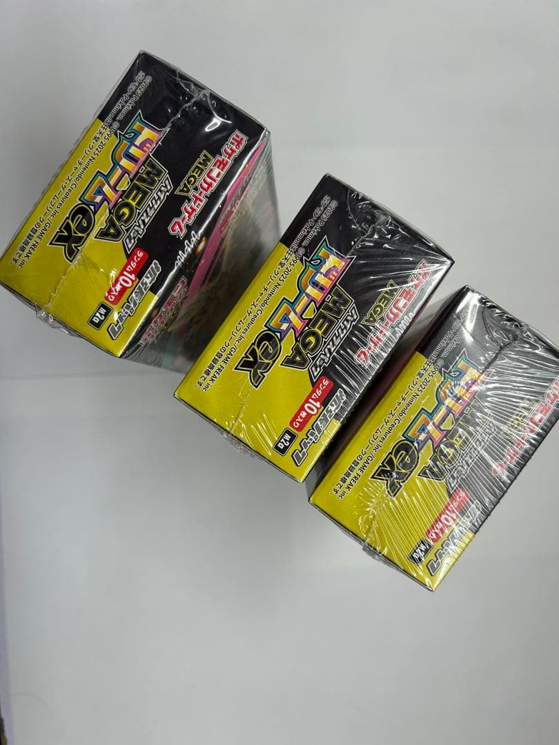 ポケモンカードゲーム MEGAドリームex シュリンク付き3BOX
