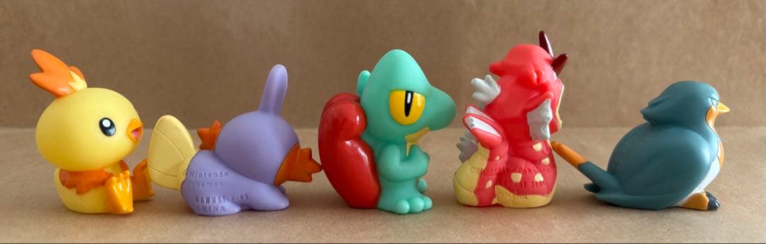 ポケモン★ポケモンキッズ 色ちがい★5体セット 懸賞品