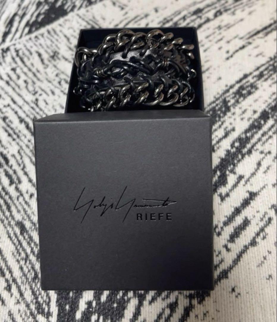yohji yamamoto by riefeレザーブレスレット