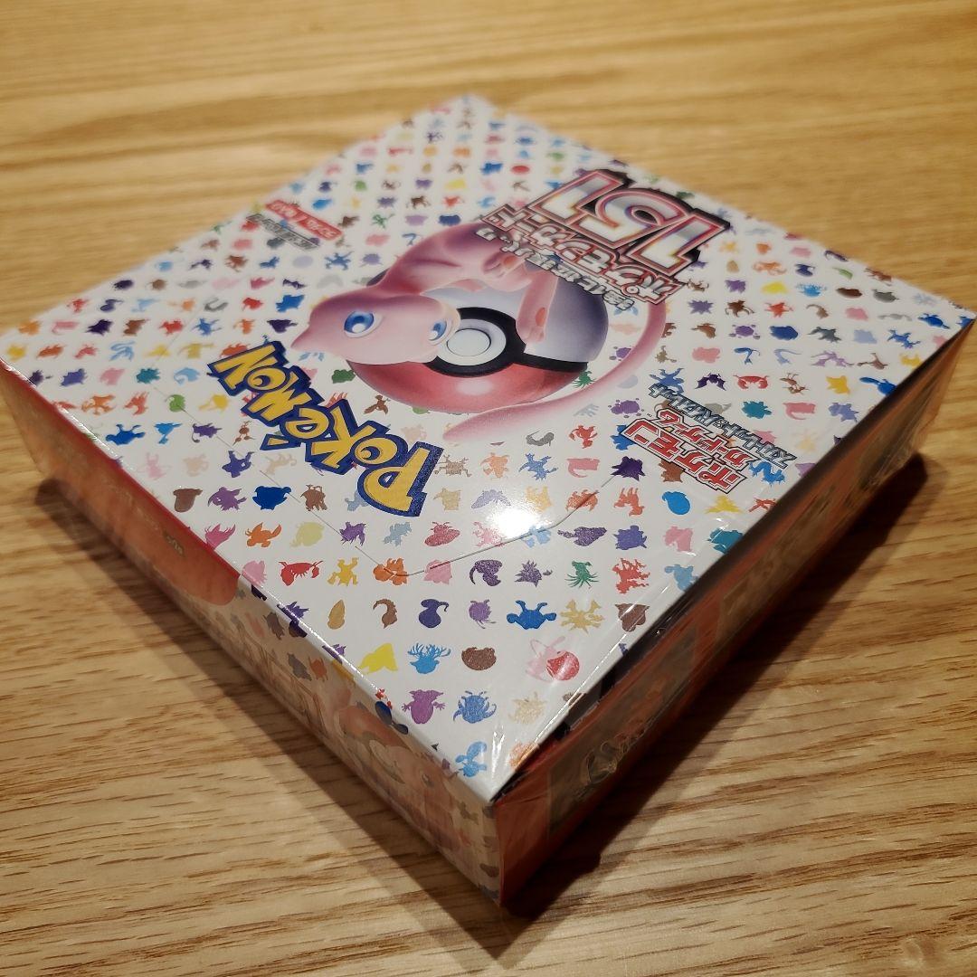 ポケモンカードゲーム 151 BOX シュリンク付き
