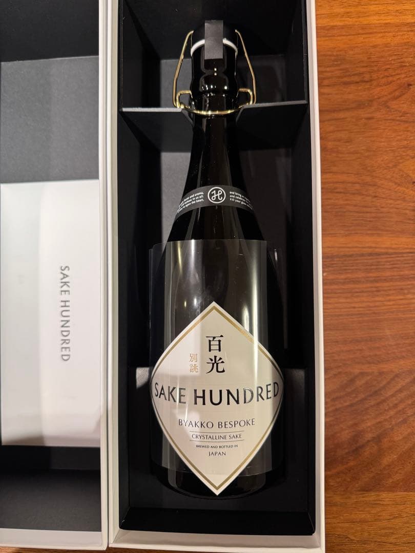 【入手困難】SAKE HUNDRED 百光 別誂 日本酒 720ml 箱・冊子付