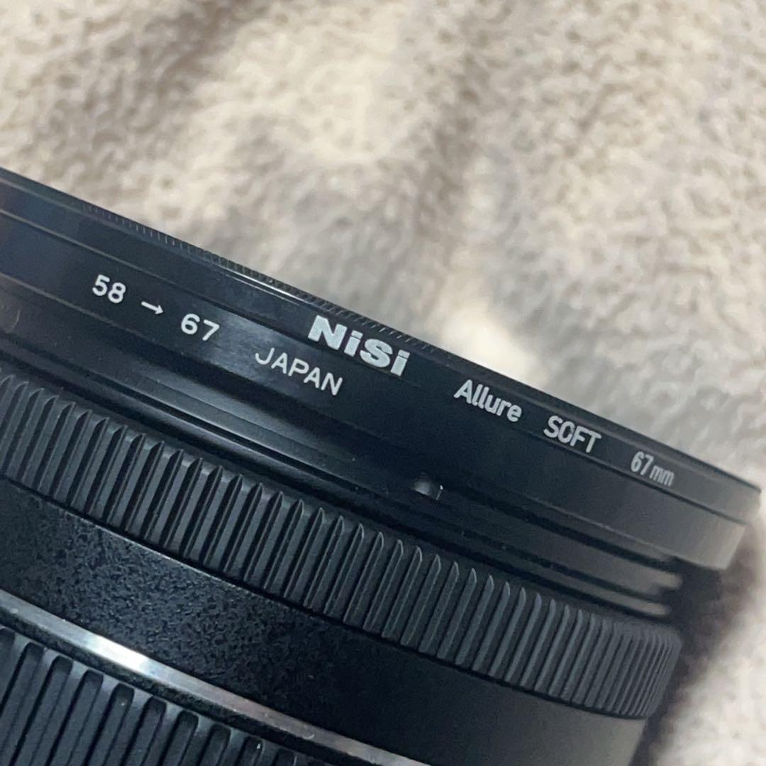 キャノン Canon ズームレンズ 18-55 Nishiブラックミスト1/4