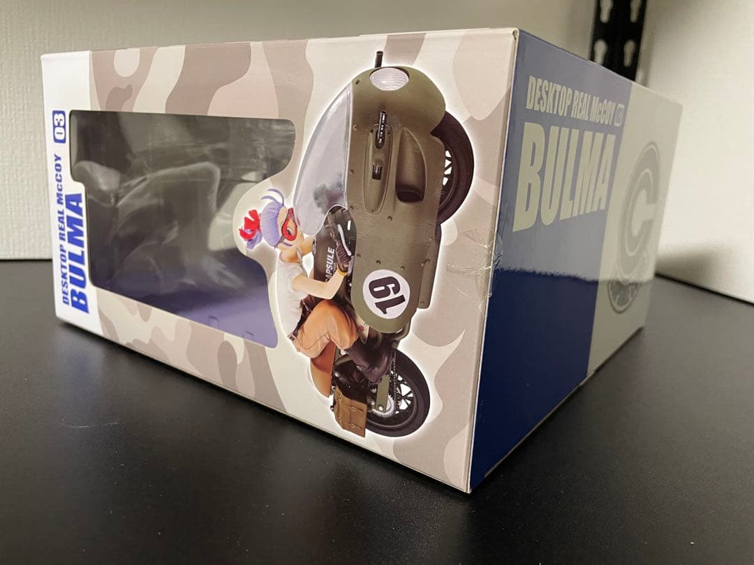 未開封 ドラゴンボール デスクトップリアルマッコイ 03 ブルマ