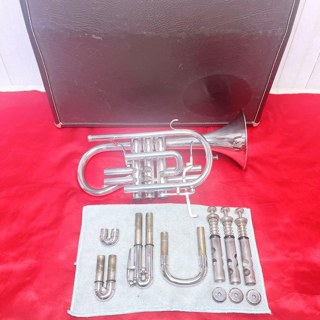 BESSON ベッソン SOVEREIGN コルネット マウスピース付き