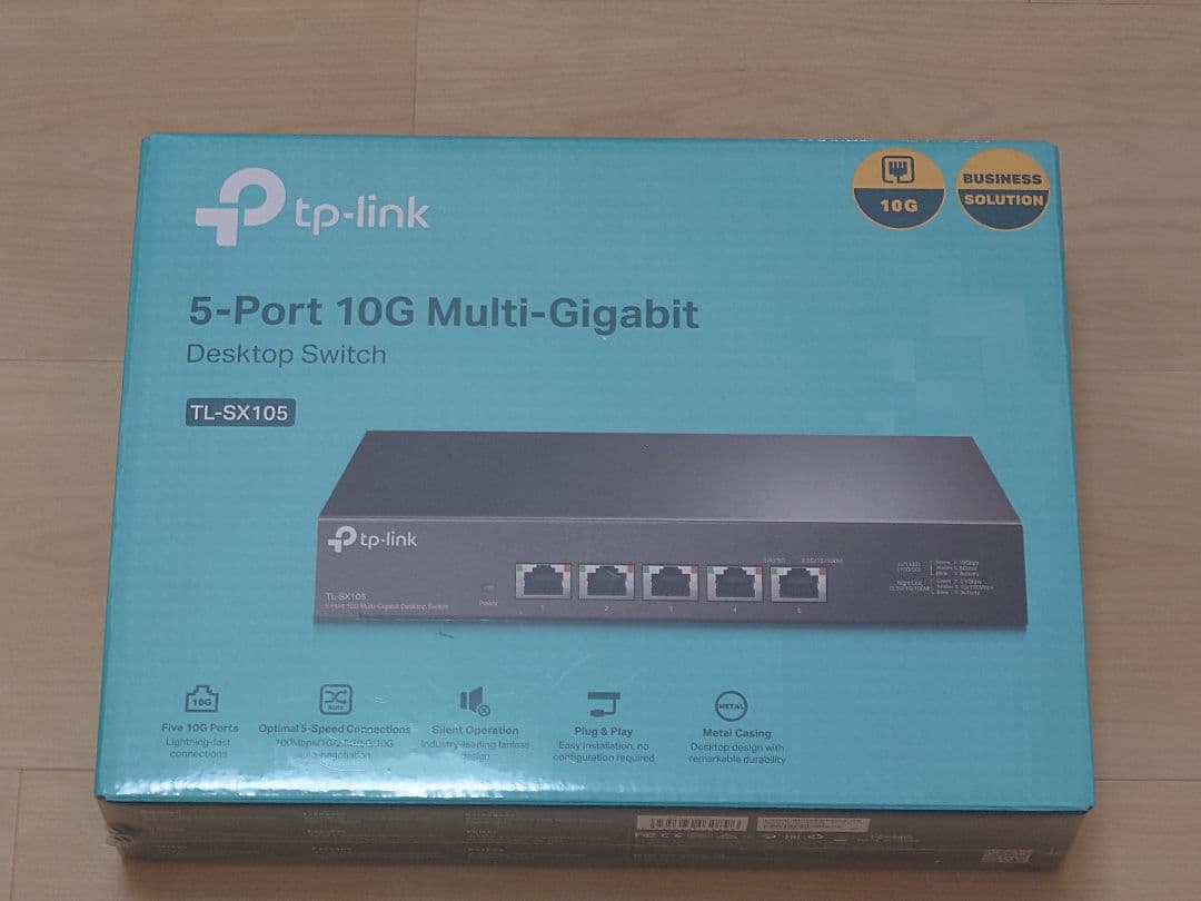 TP-Link TL-SX105 10G スイッチ 新品未使用 5ポート ハブ