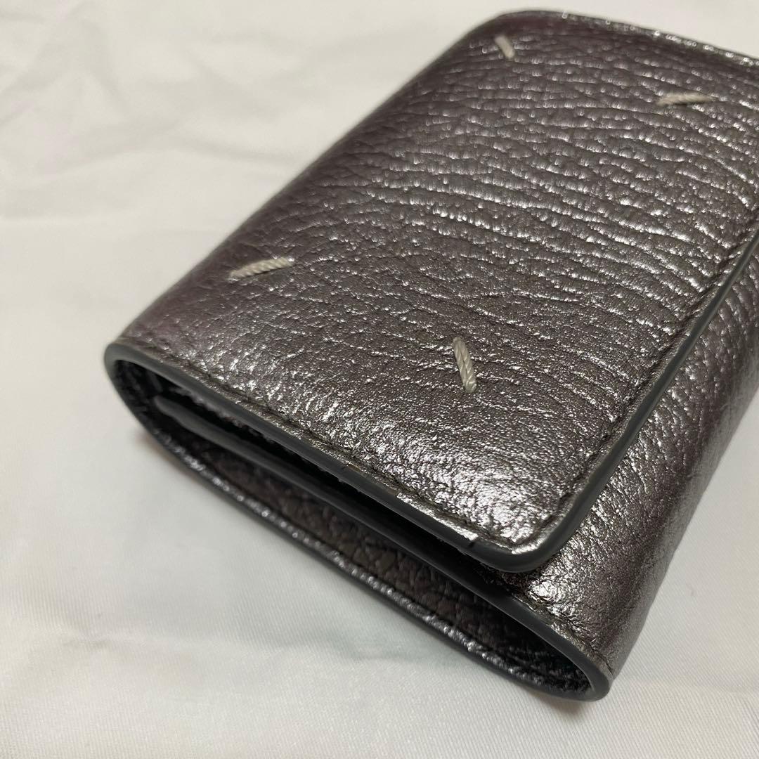 Maison Margiela 三つ折り財布　シルバー