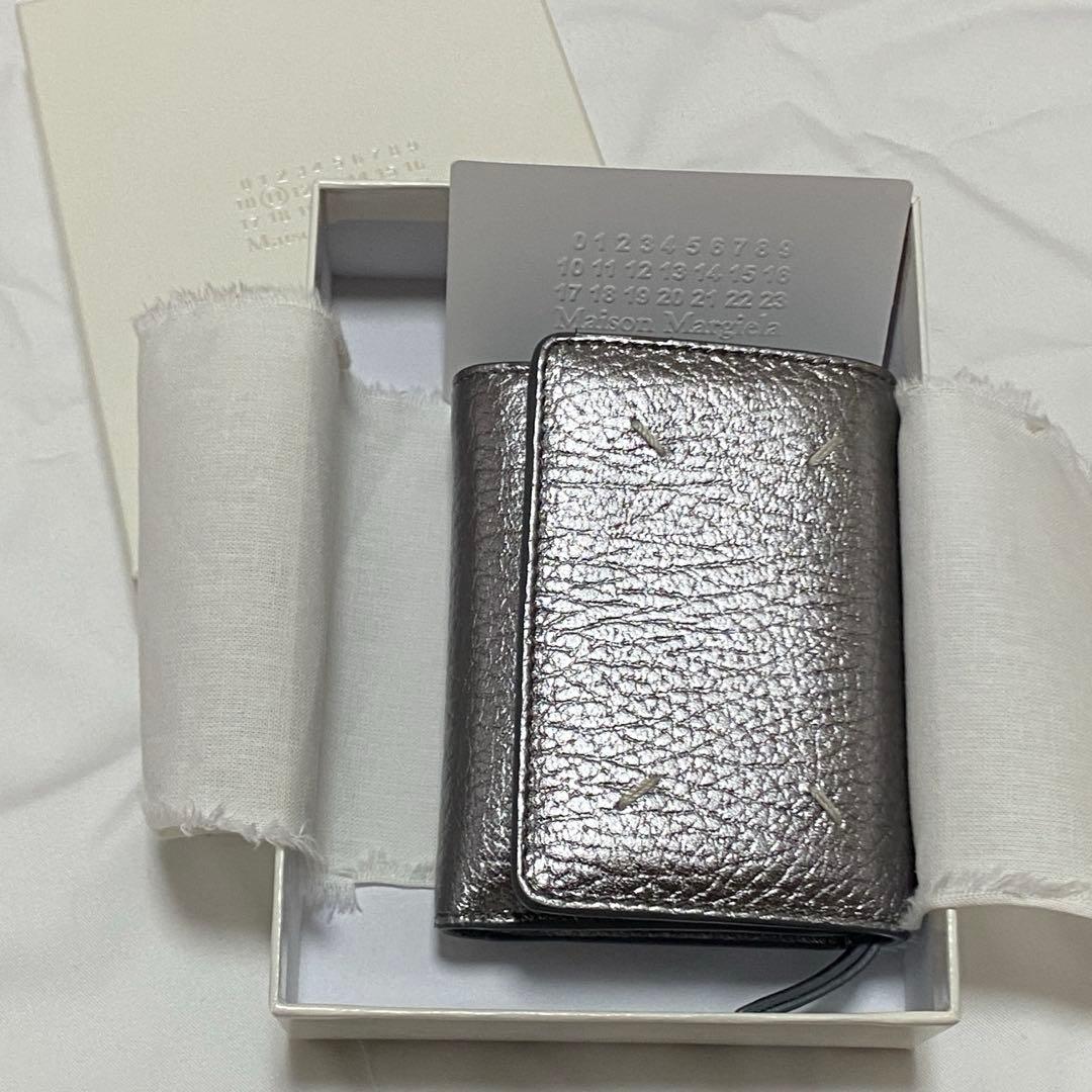 Maison Margiela 三つ折り財布　シルバー