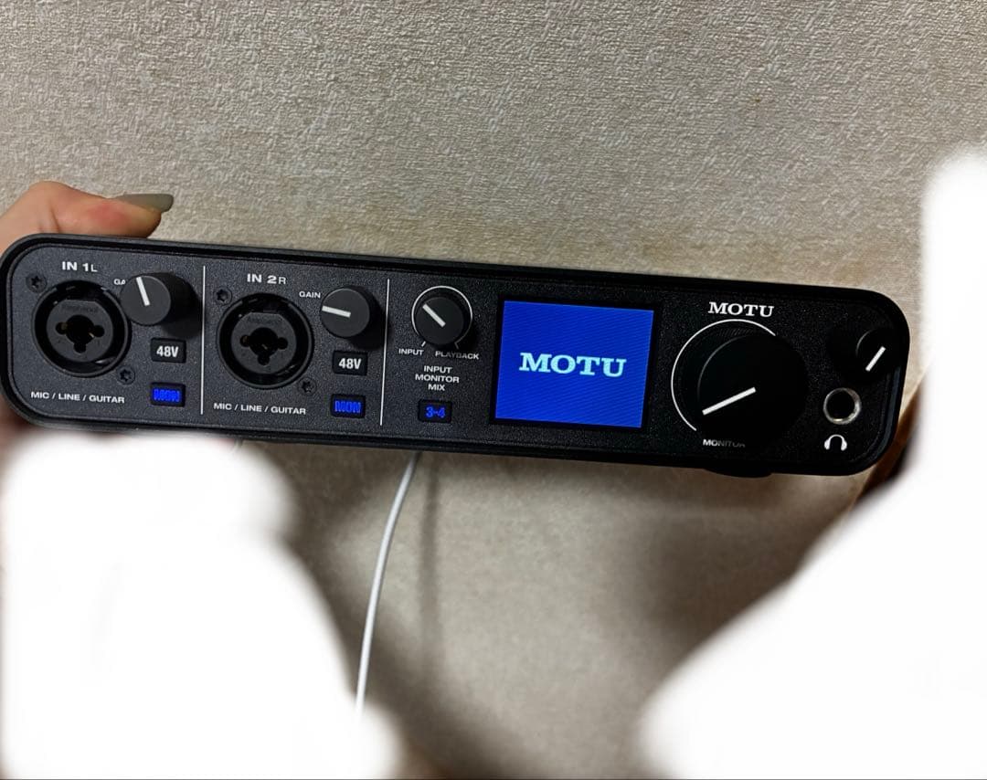 【アディット】MOTU M4 オーディオインターフェイス