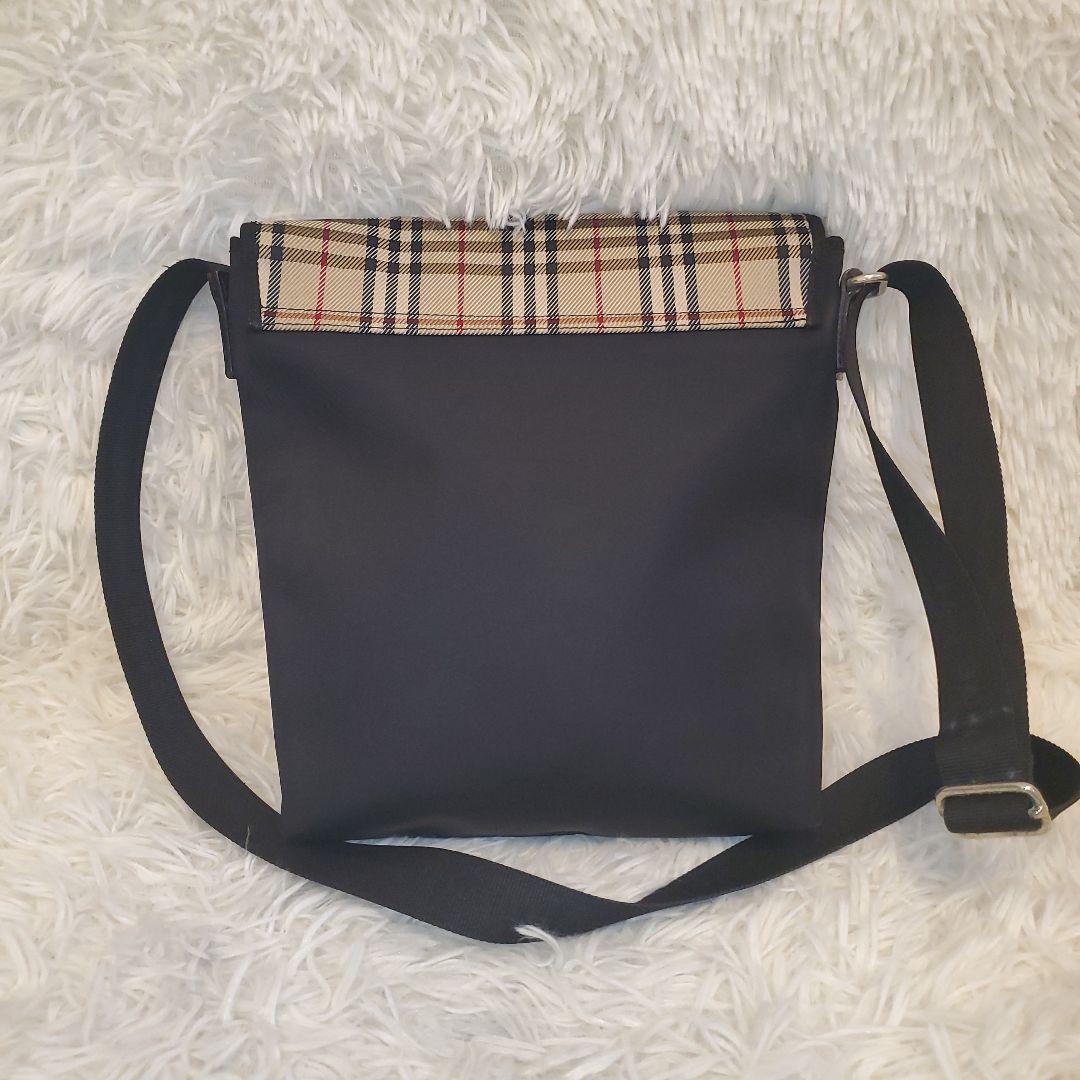 ⭐極美⭐BURBERRY LONDON ノバチェック ミニ メッセンジャーバッグ